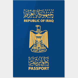 Iraq passport Posters and Art